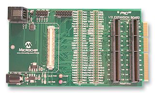 MICROCHIP  DM320002  PIC32 I/O Expansion Board, Full access to Starter Board MCU signals, 2-Wire (ICSP) Interface